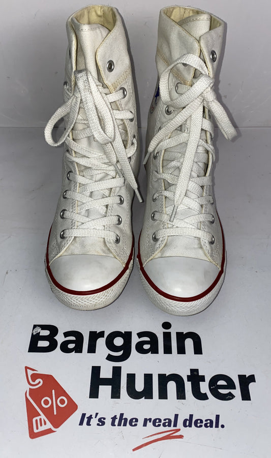 2869 Converse US 7 / UK 5 White High Tops All Star Casual Shoes VGC Unisex