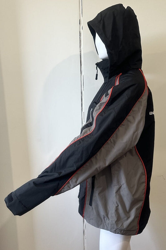 Mitsubishi Triton Jacket, Fleece lined SIZE Medium, BNWT, Black Grey Red 5417