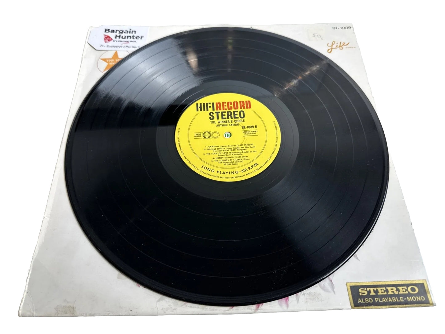 Arthur Lyman - The Winner's Circle - 12" Record 3860