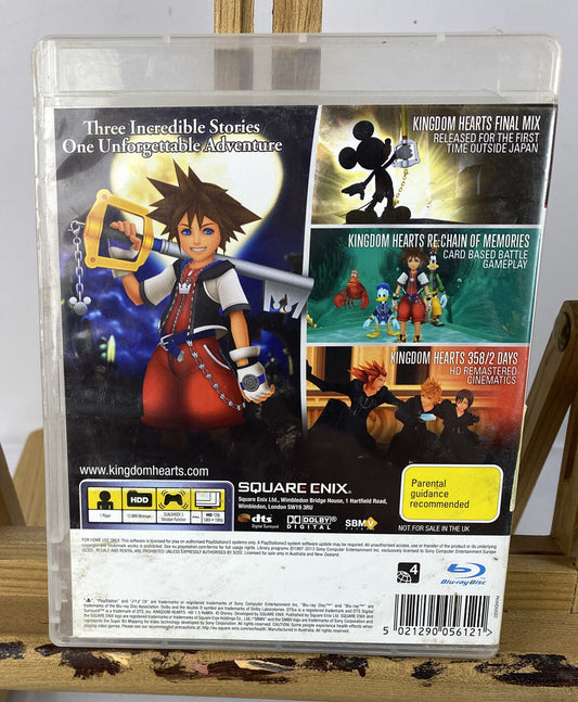 3427 Kingdom Hearts HD 1.5 Remix PAL Playstation 3/PS3 Complete