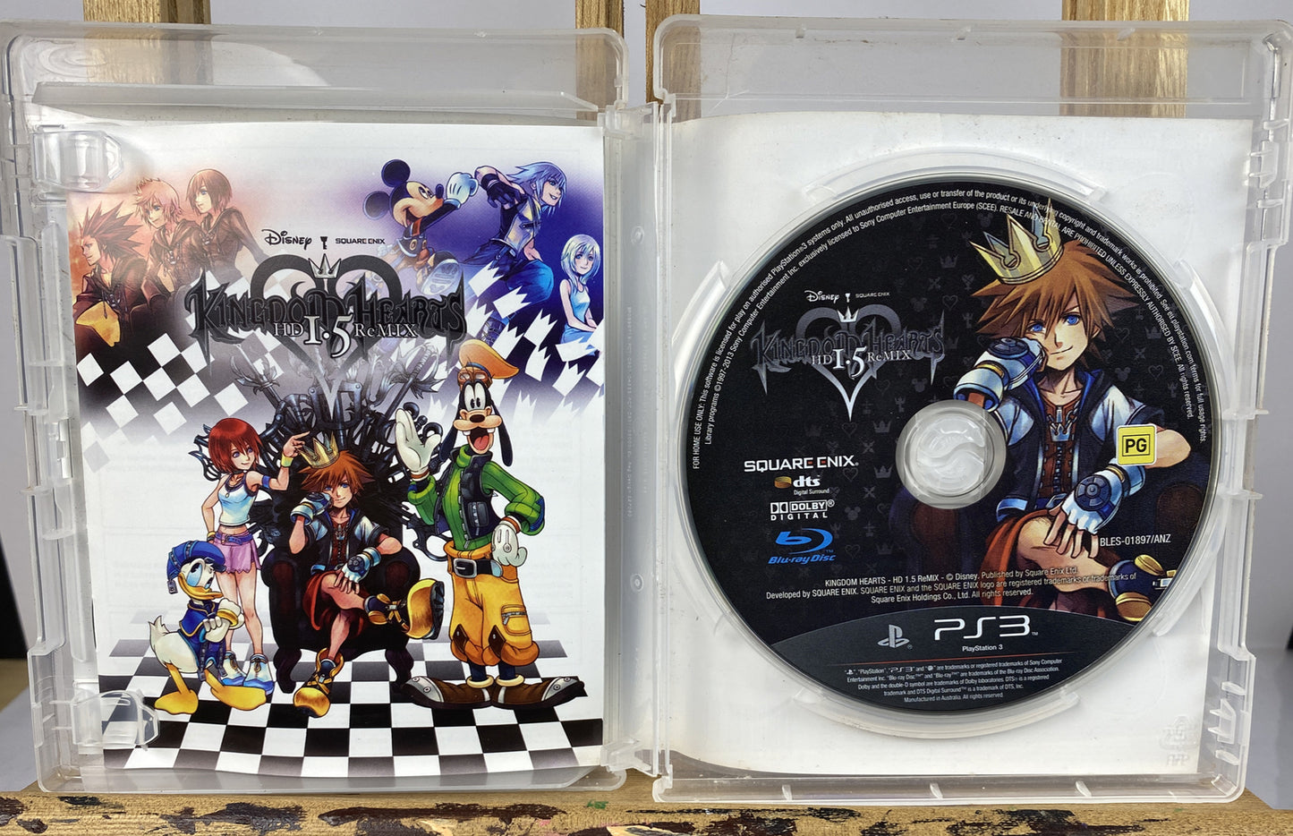 3427 Kingdom Hearts HD 1.5 Remix PAL Playstation 3/PS3 Complete