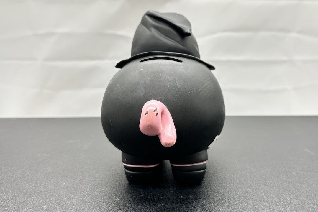 ANZ PIGGY BANK MONEY BOX WITCH HALLOWEEN LOGO-LINE HARD TOY 18CM LONG 9110