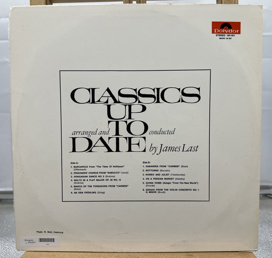 Classics Up To Date By James Last Record In Good Condition 6690