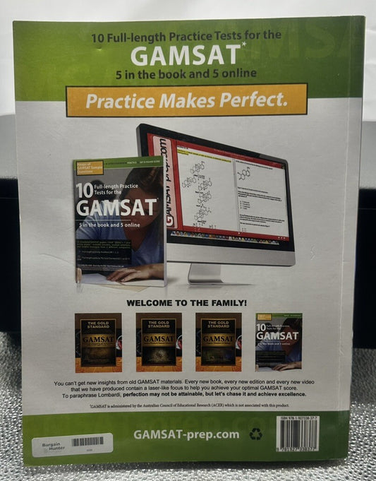 10 Full-length GAMSAT Practice Tests, Best Mock Exams for 2022-2023 GAMSAT 8566