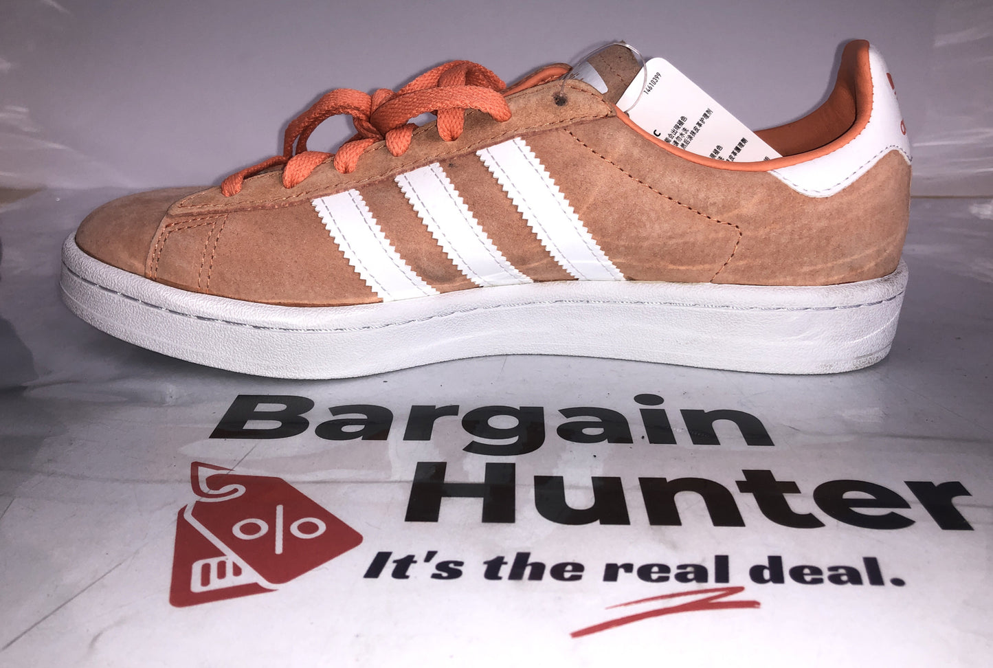 M795 Adidas Women's Casual Shoes Orange / Salmon US 7 1/2 UK 7 New Without Box