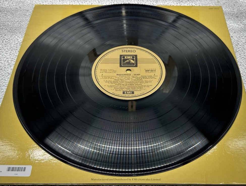 Masterpiece Verdi Record In Good Condition 7509