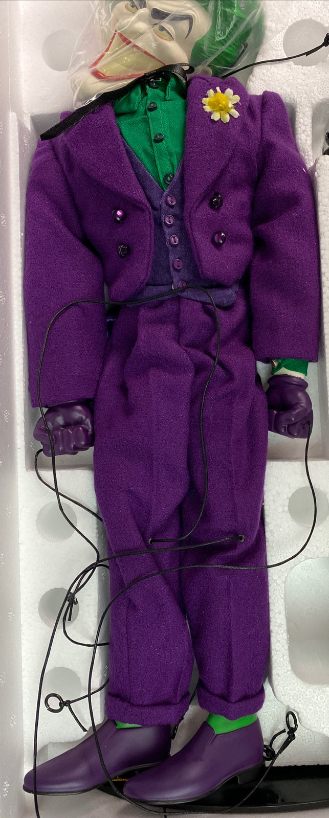 Batman Animated Joker From DC Direct High Quality 17" Marionette Puppet RARE