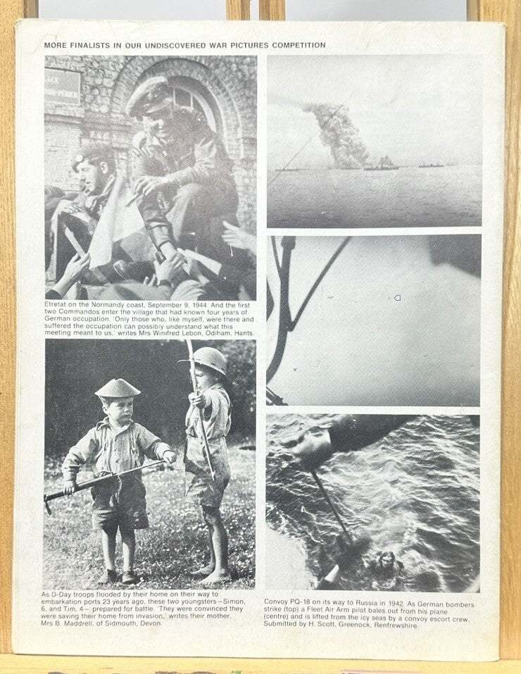 History Of The Second World War II VOL. 4 NO. 11 Magazine In Good Condition