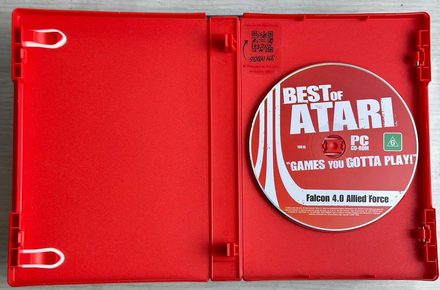 Falcon 40 Allied Force - PC complete Game In Good Condition - 5025