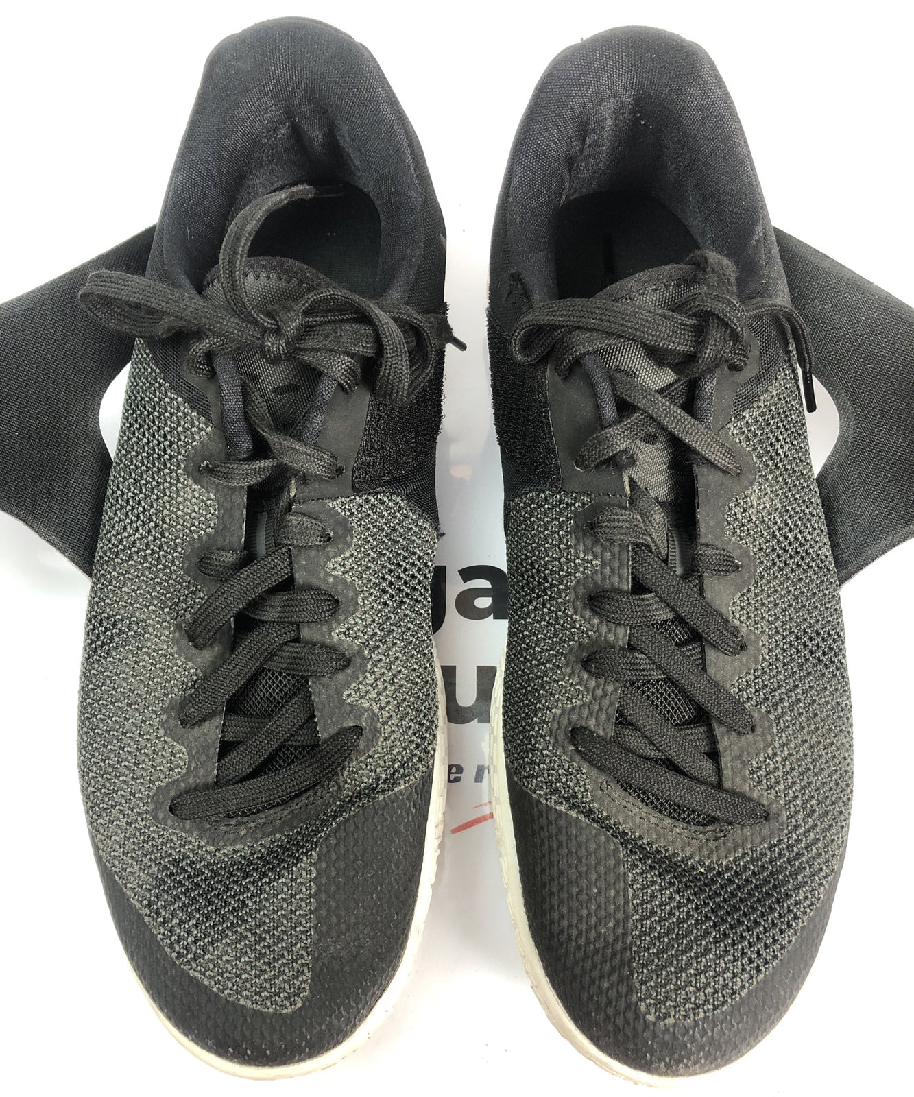 F53 Nike Zoom Sneakers Shoes In Black US11 UK10 In Good Condition