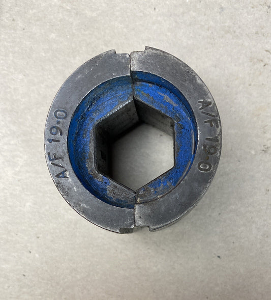 A/F 19.0 7/450 Die For A 12T Crimper To Suit Australian Standard Aluminum Lugs