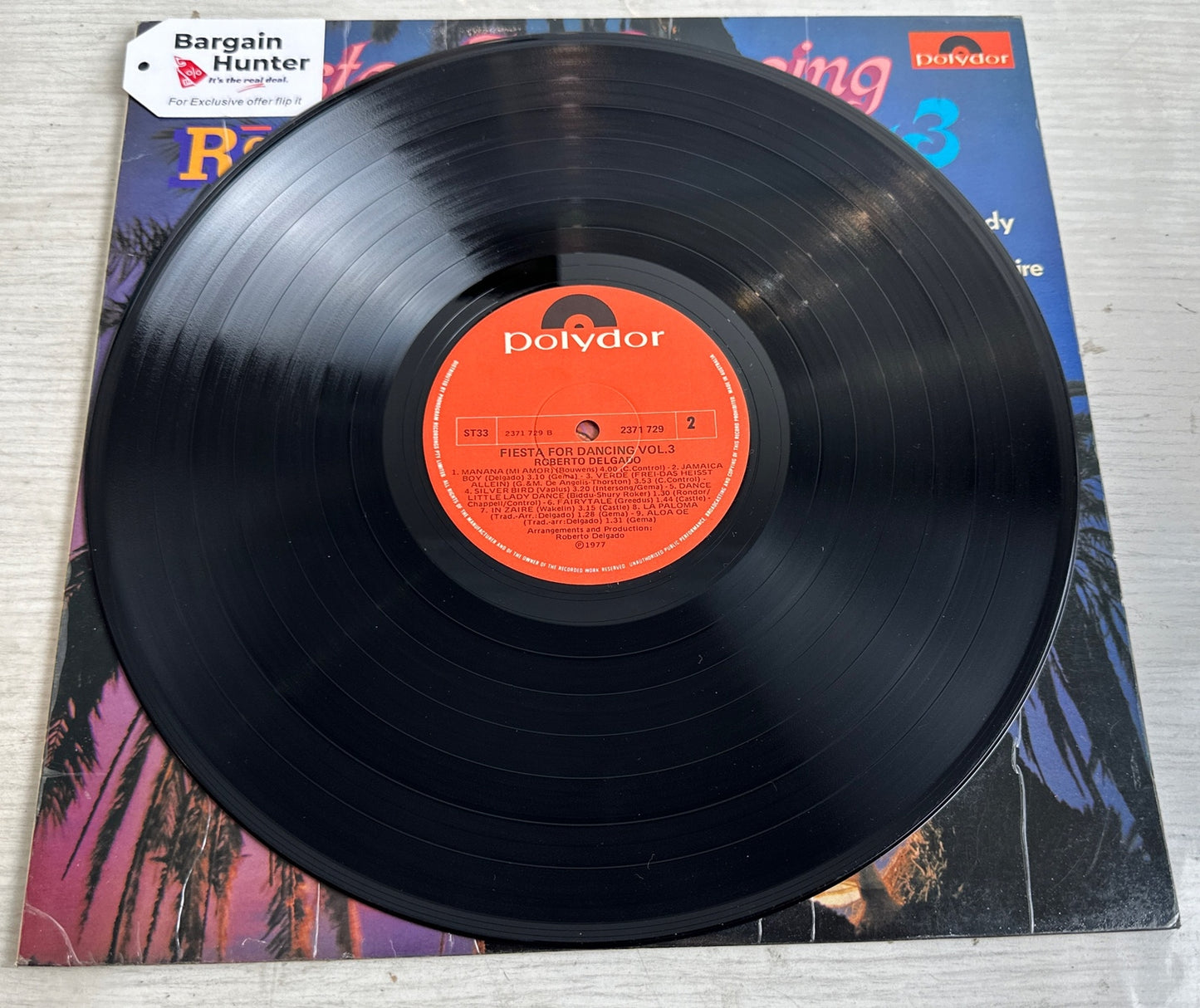 Roberto Delgado - Fiesta For Dancing Vol 3 - 12" Vinyl Record 3876