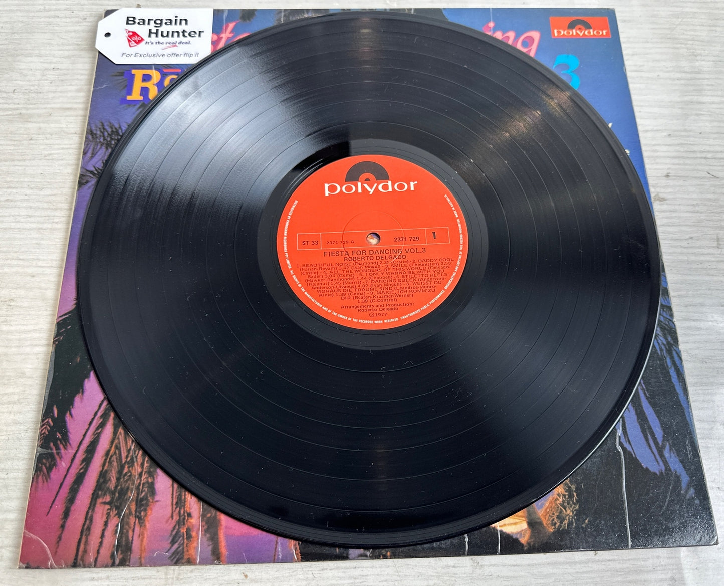 Roberto Delgado - Fiesta For Dancing Vol 3 - 12" Vinyl Record 3876