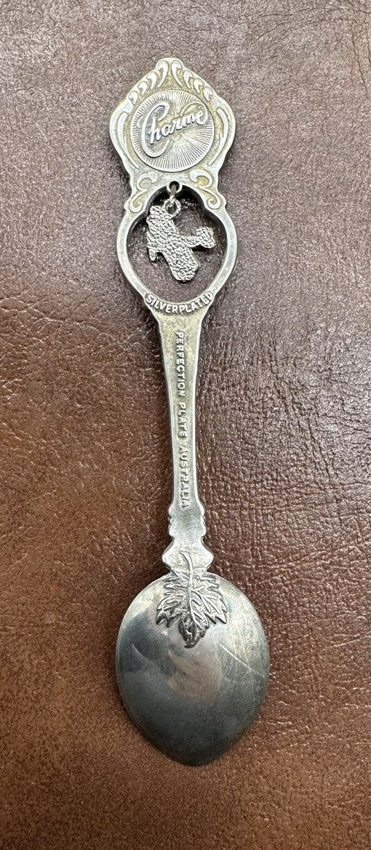 Souvenir Spoon Royal Flying Doctor Service Of Australia silver plated In OK Cond