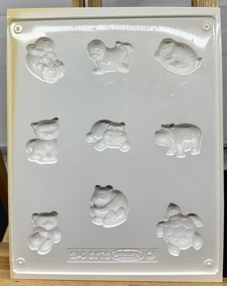 Prandall Zoo Animals Plaster Casting Mould 2713042 Good Condition Made Germany