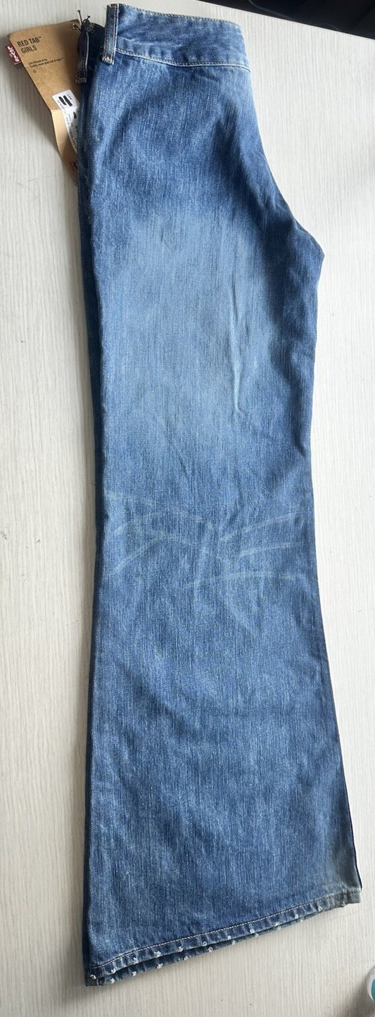 Levis Size W26/L33 Wide Flare Jeans New Tags 5331