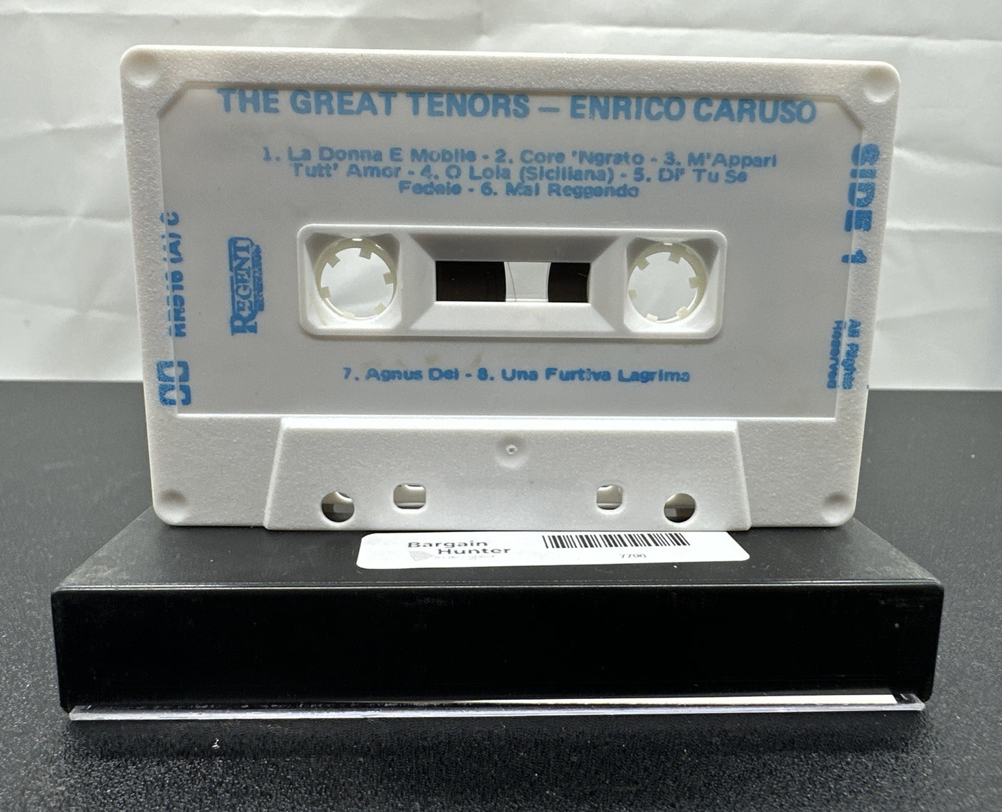The Great Tenors : Enrico Caruso Cassette Tape In Good Condition 7796