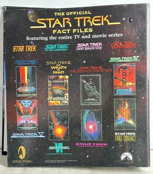 The Official Star Trek Fact Files - Section 7 - A-Z Access Point - In GC - 5602