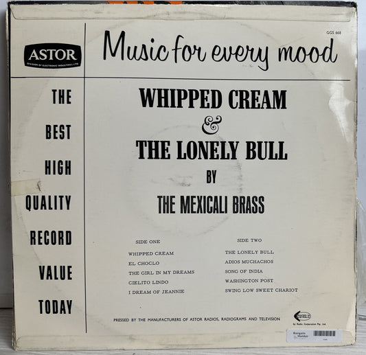 The Mexicali Brass - Whipped Cream & The Lonely Bull - 12" Vinyl Record 4500