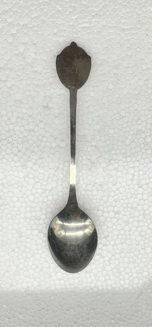 Souvenir Spoon Flower , silver plated OK Condition