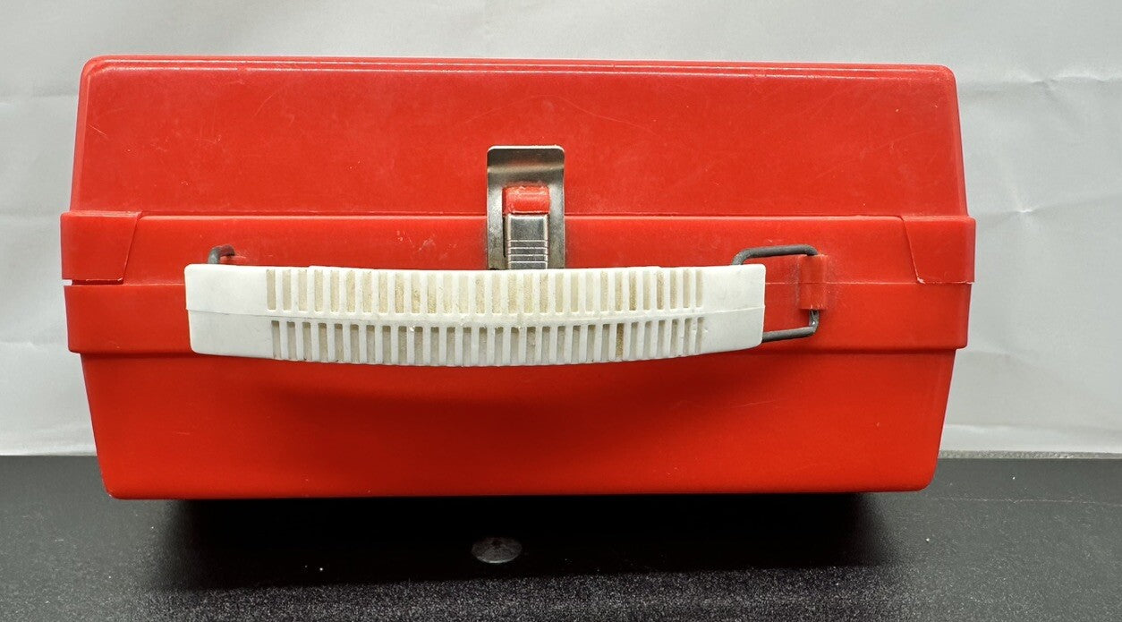 Vintage Mickey Mouse Club Plastic Lunch Box In OK Condition 8576