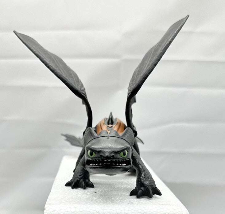 2018 How to Train Your Dragon - 9.5" NIGHT FURY TOOTHLESS Incomplete 8564