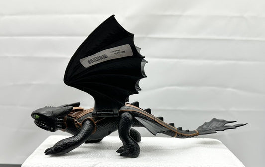 2018 How to Train Your Dragon - 9.5" NIGHT FURY TOOTHLESS Incomplete 8564