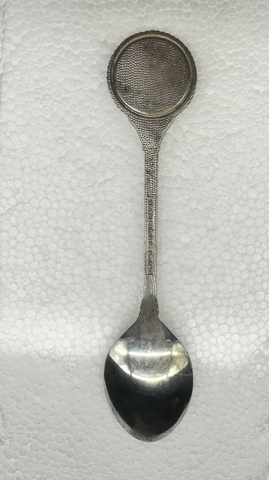 Souvenir Spoon Morgan Top Of The Murray South Australia , silver plated OK Cond