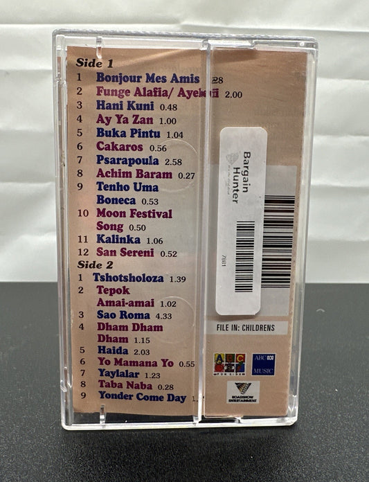 Sing-a-long World Music Cassette Tape In Good Condition 7881