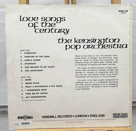 The Kensington Pop Orchestra - Love Songs Of The Century - Record In GC 6419