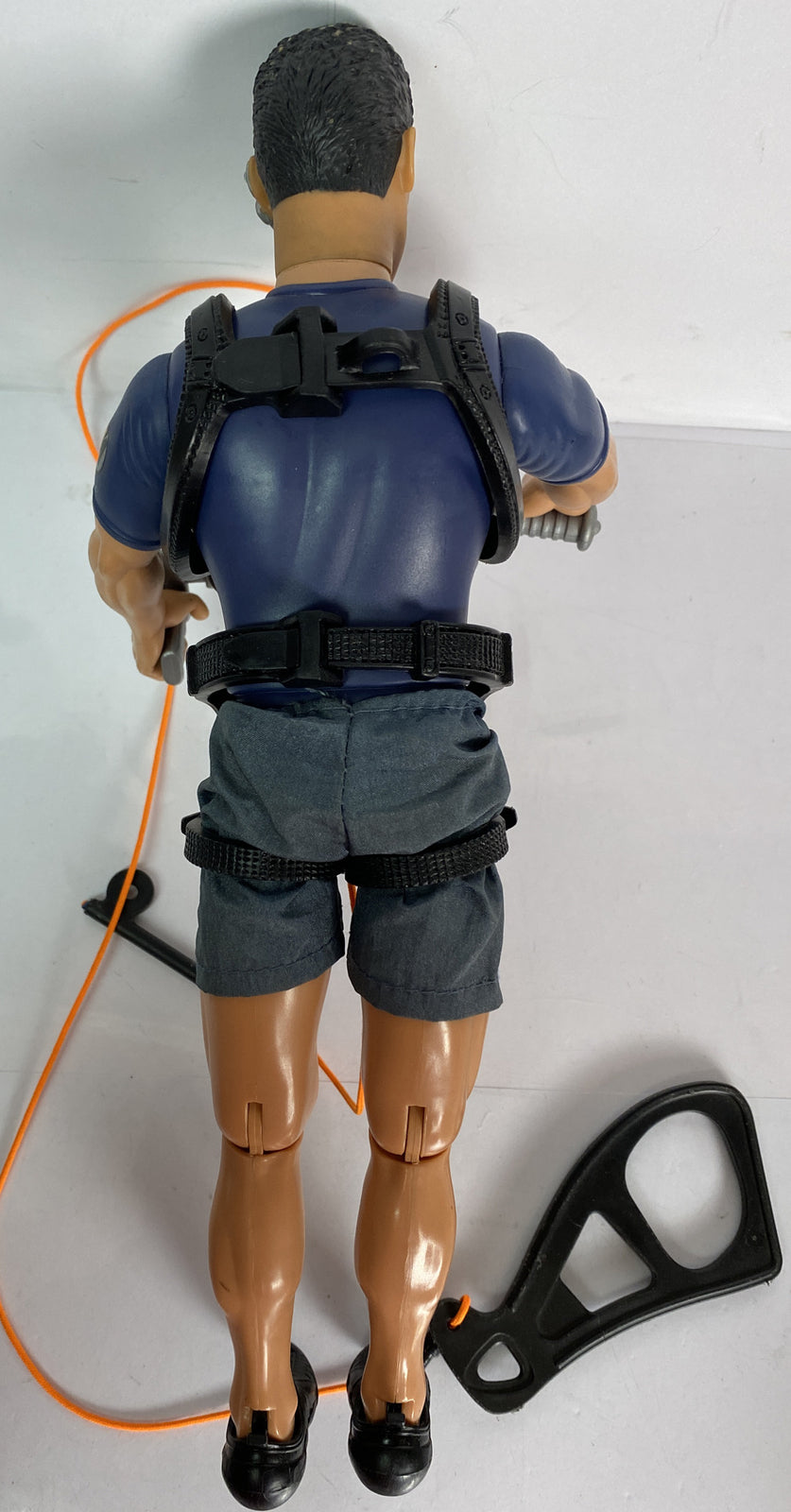 Vintage Action Man Zip Line 2001 Moveable 30cm Figure In VGC