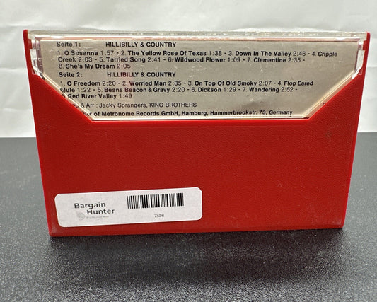 Hilli-Billy & Country Cassette Tape In Good Condition 7536