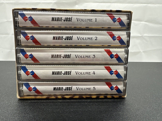 Marie-Jose' Volume 1 to 5 Cassette Tape In Good Condition 6668