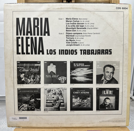 Los Indios Tabajaras Maria Elena Record In Good Condition 6681