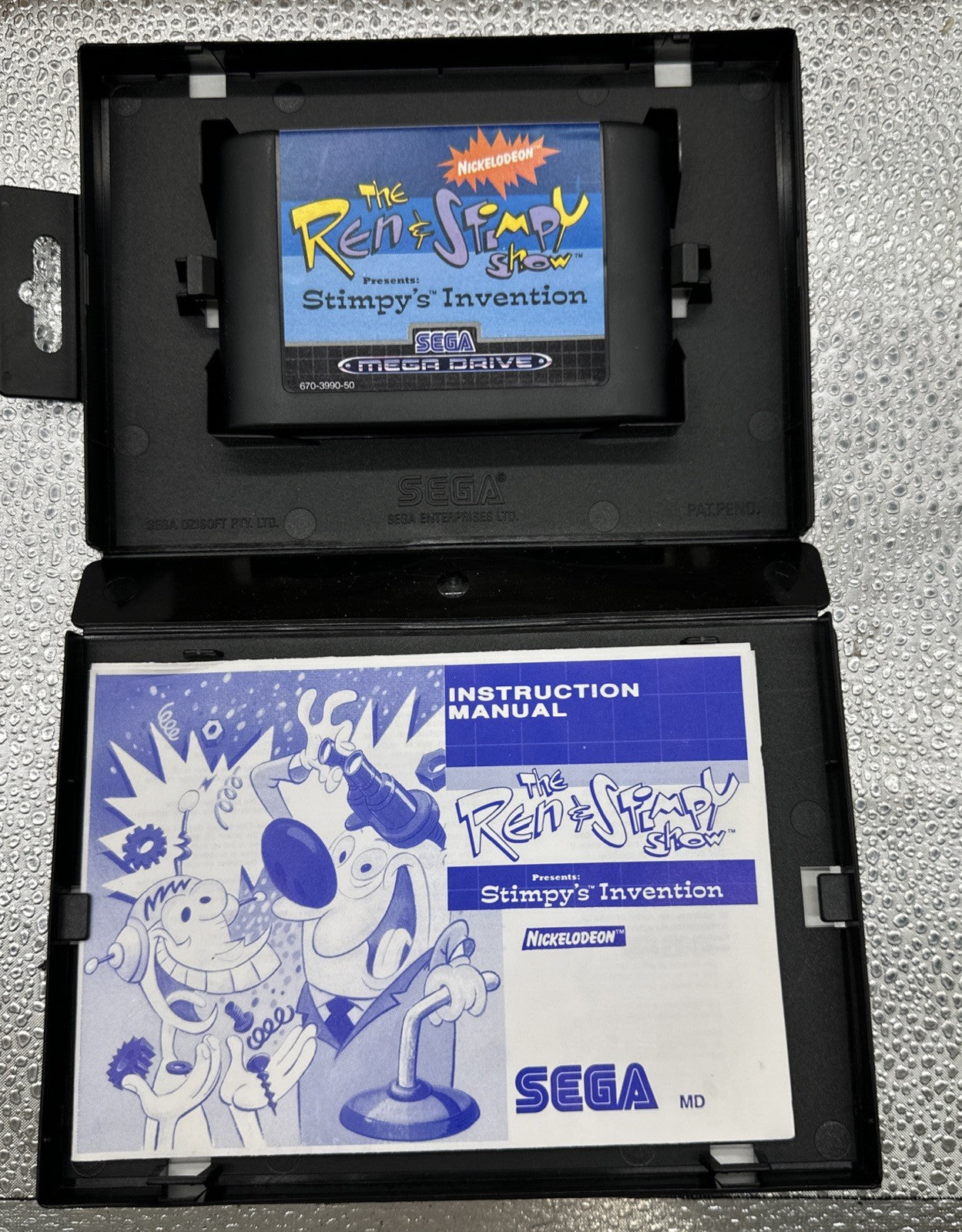 The Ren & Stimpy Show : Stimpy's Invention Sega Mega Drive Complete In GC 9280