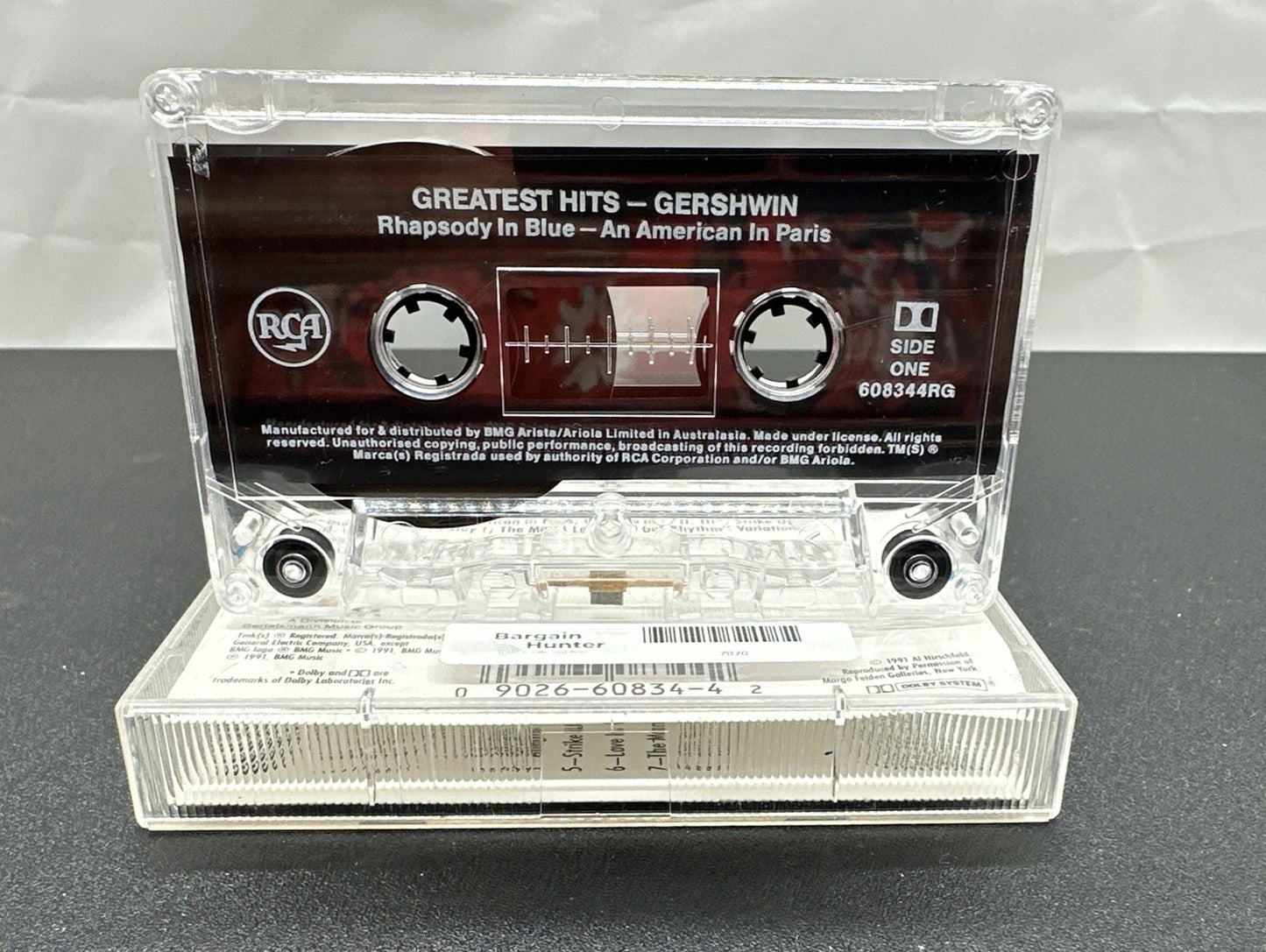 Gershwin Greatest Hits Cassette Tape In Good Condition 7876