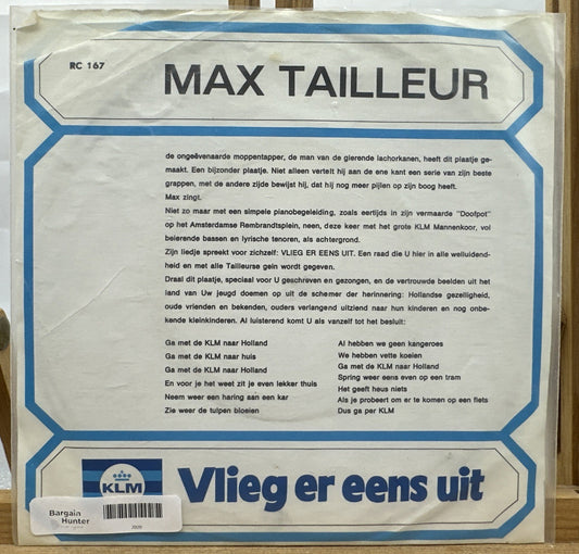 Vlieg Er Eens Uit 7” Record In Good Condition 7929