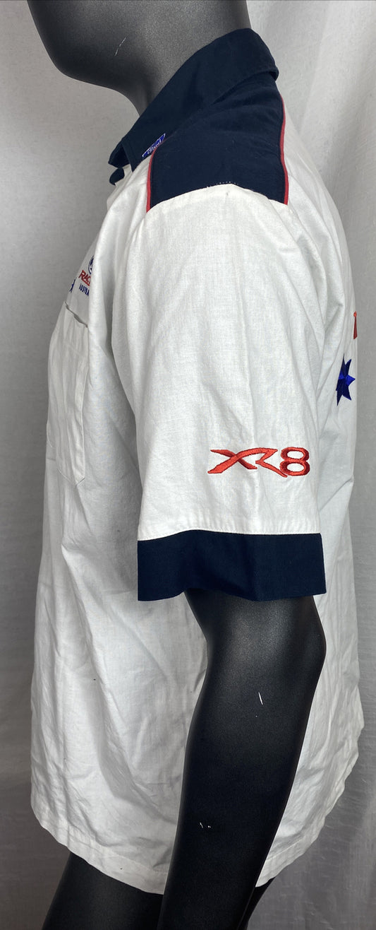 Ford Embroidered Short Sleeve Shirt Size XL In Good Condition F273