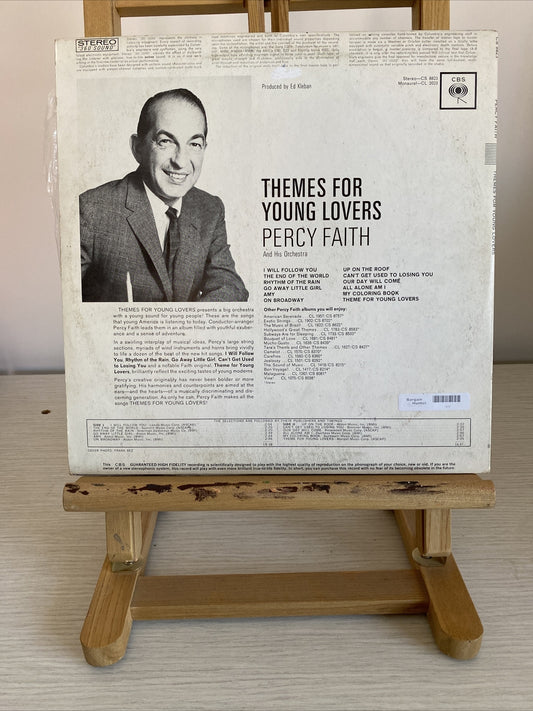 Percy Faith - Themes For Young Lovers Vintage Vinyl Record 3372