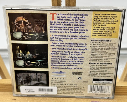 Azrael's Tear Windows 95 PC / DOS - Adventure PC Game - In Good Condition 8672