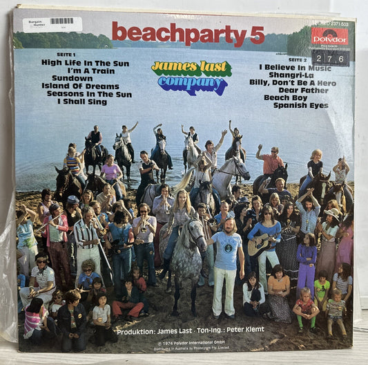 James Last Company - Beachparty 5 - 12" Record 4018