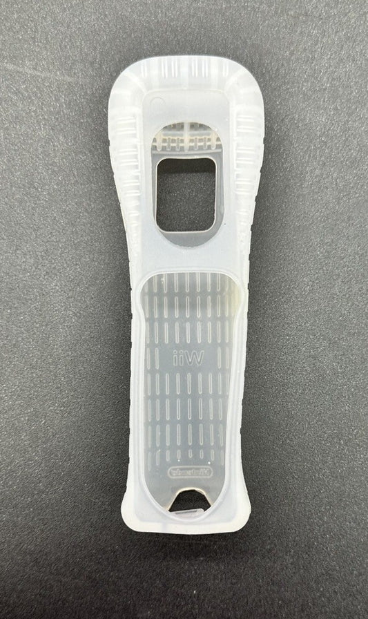 Nintendo Wii Remote Controller Clear Protection Cover In Good Condition