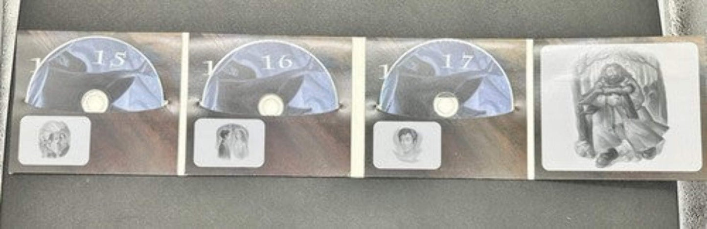 Harry Potter and the Deathly Hallows 17-Disc CD AUDIOBOOK In OK Condition 8571