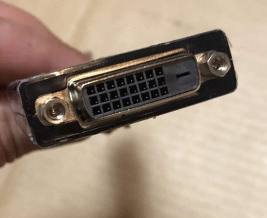 Genuine DELL DisplayPort to DVI Adapter Display Port DP Male to DVI-D Female