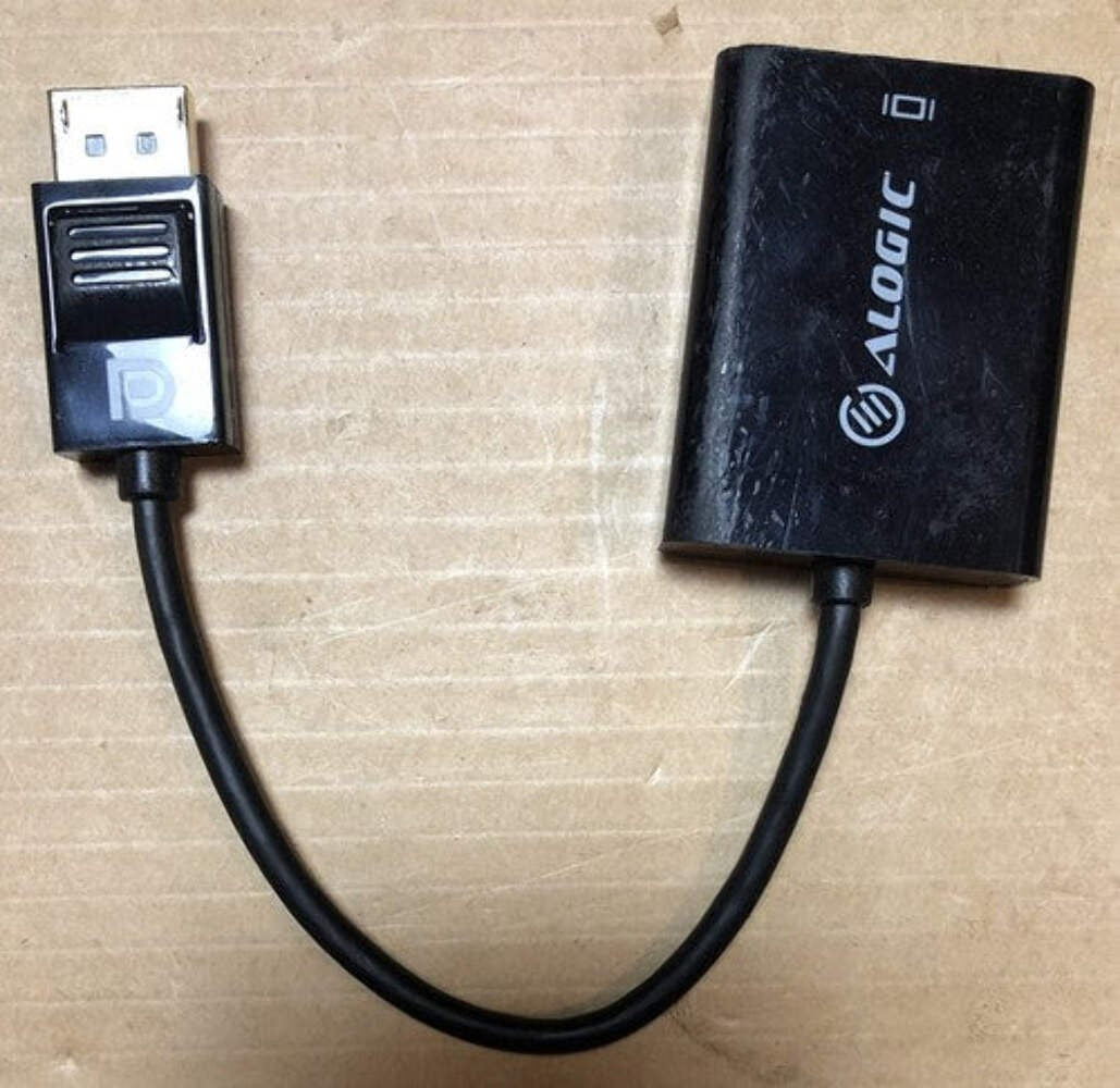 Alogic DisplayPort to DVI Adapter Cable Display Port DP Male to DVI-D Female
