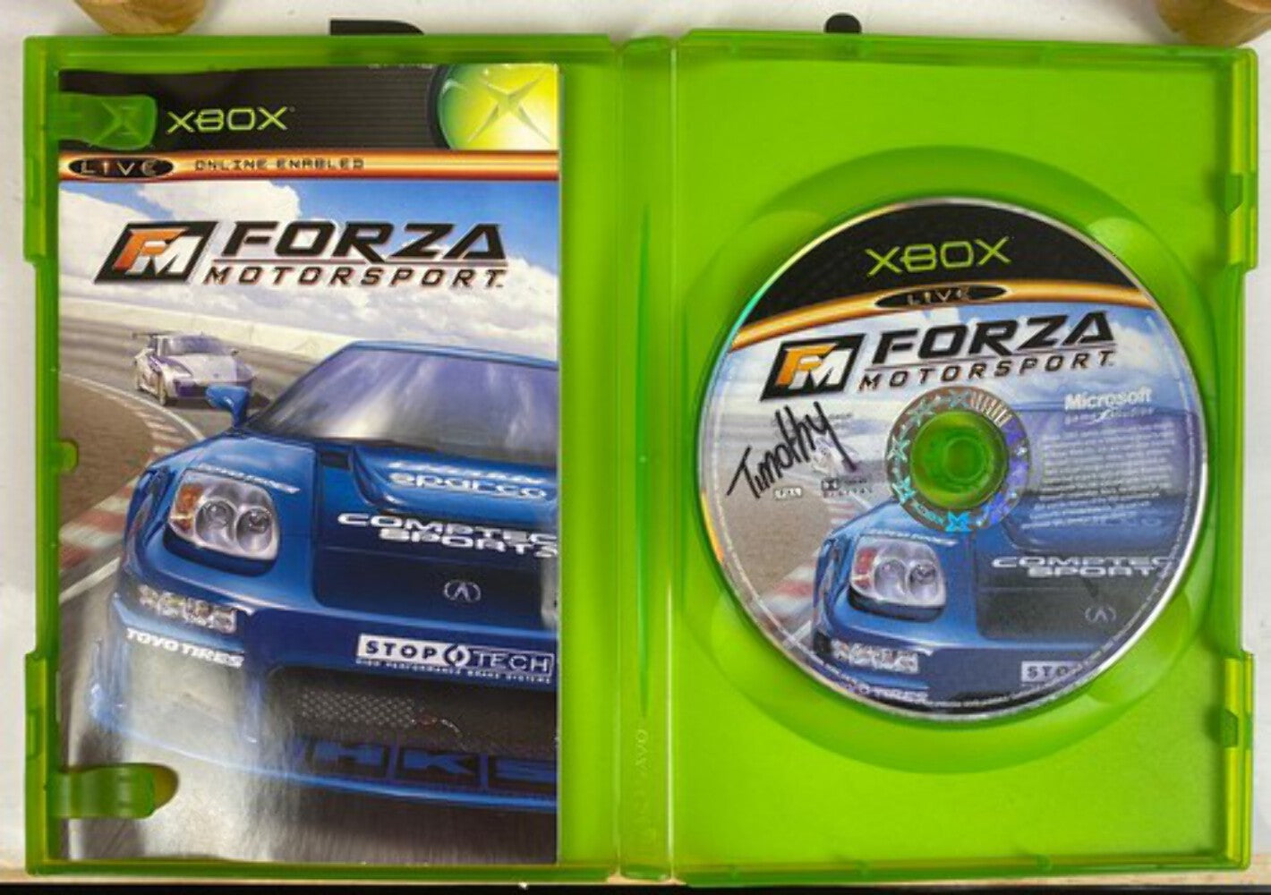 3372 Forza Motorsports PAL Xbox Original Complete Game