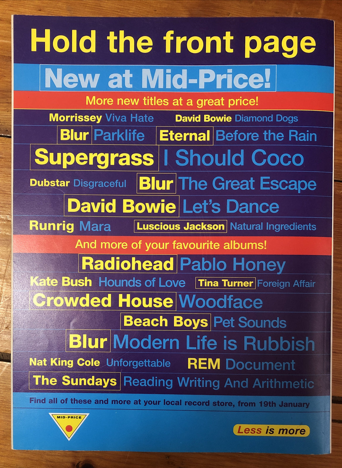 Mojo 51 February 1998 In Good Vintage Condition Magazine
