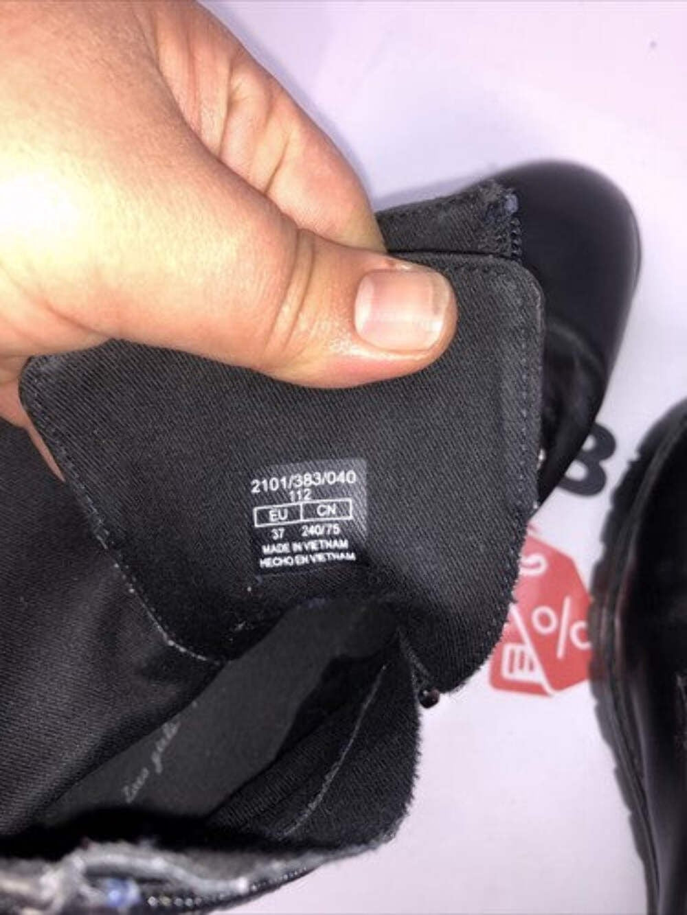 F22 Zara Kids Leather Boots Zip Up Black Size 37 In Great Condition