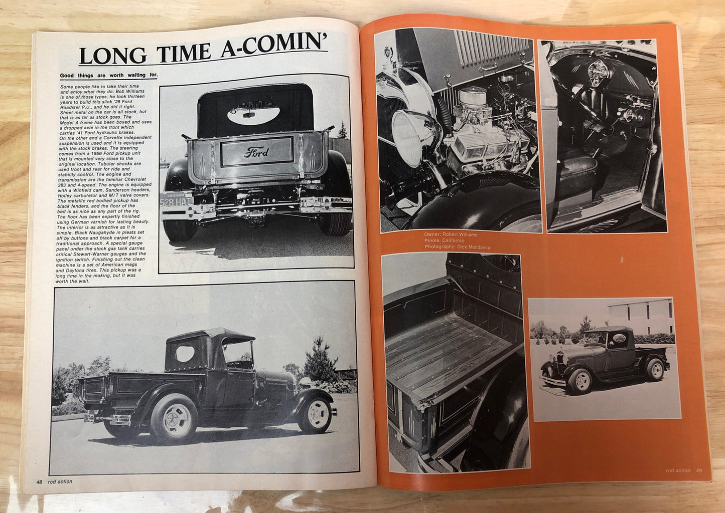 Rod Action Volume 5 Number 10 October Vintage Magazine In Good Condition