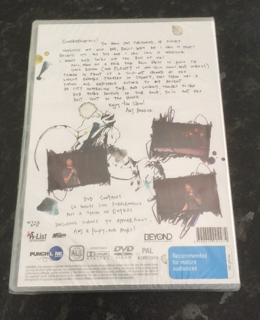 Arj Barker Balls Stand up Comedy New Factory Dvd Sealed